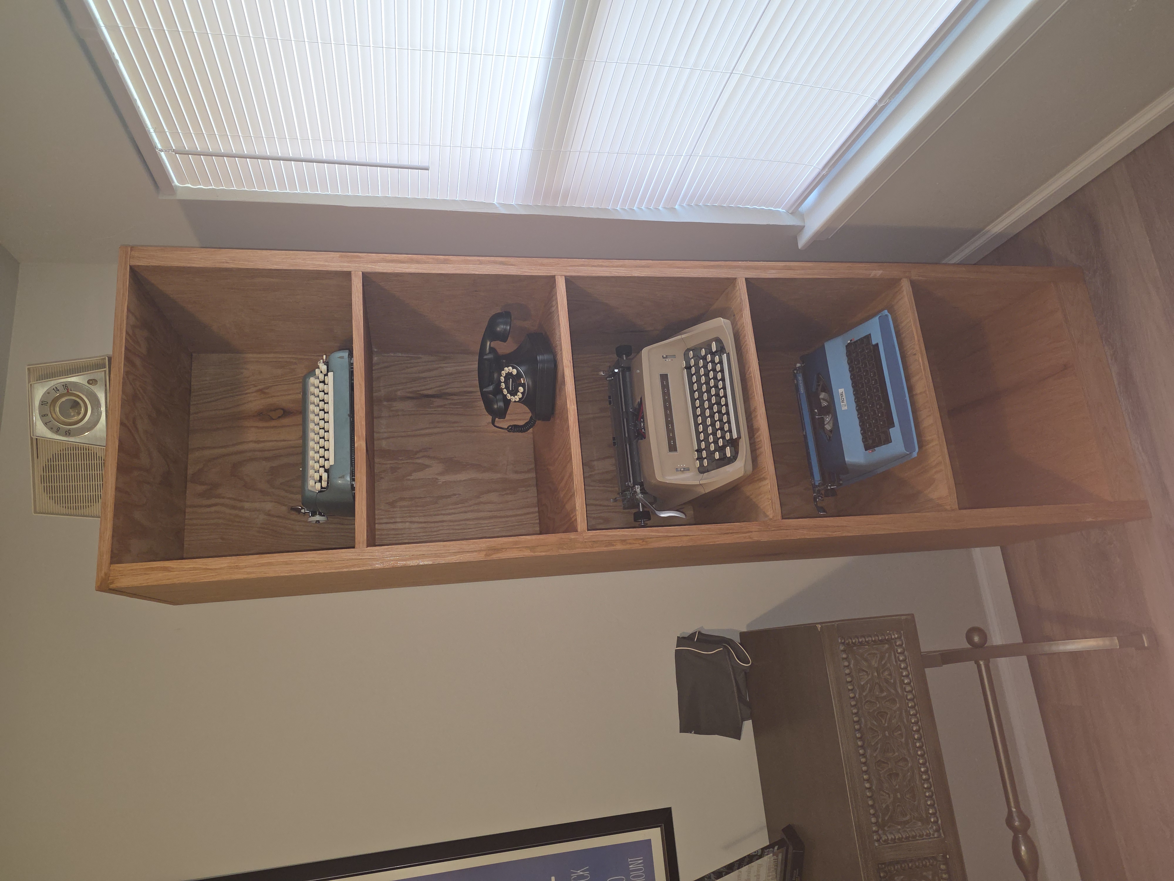 Typewriter Display Shelf