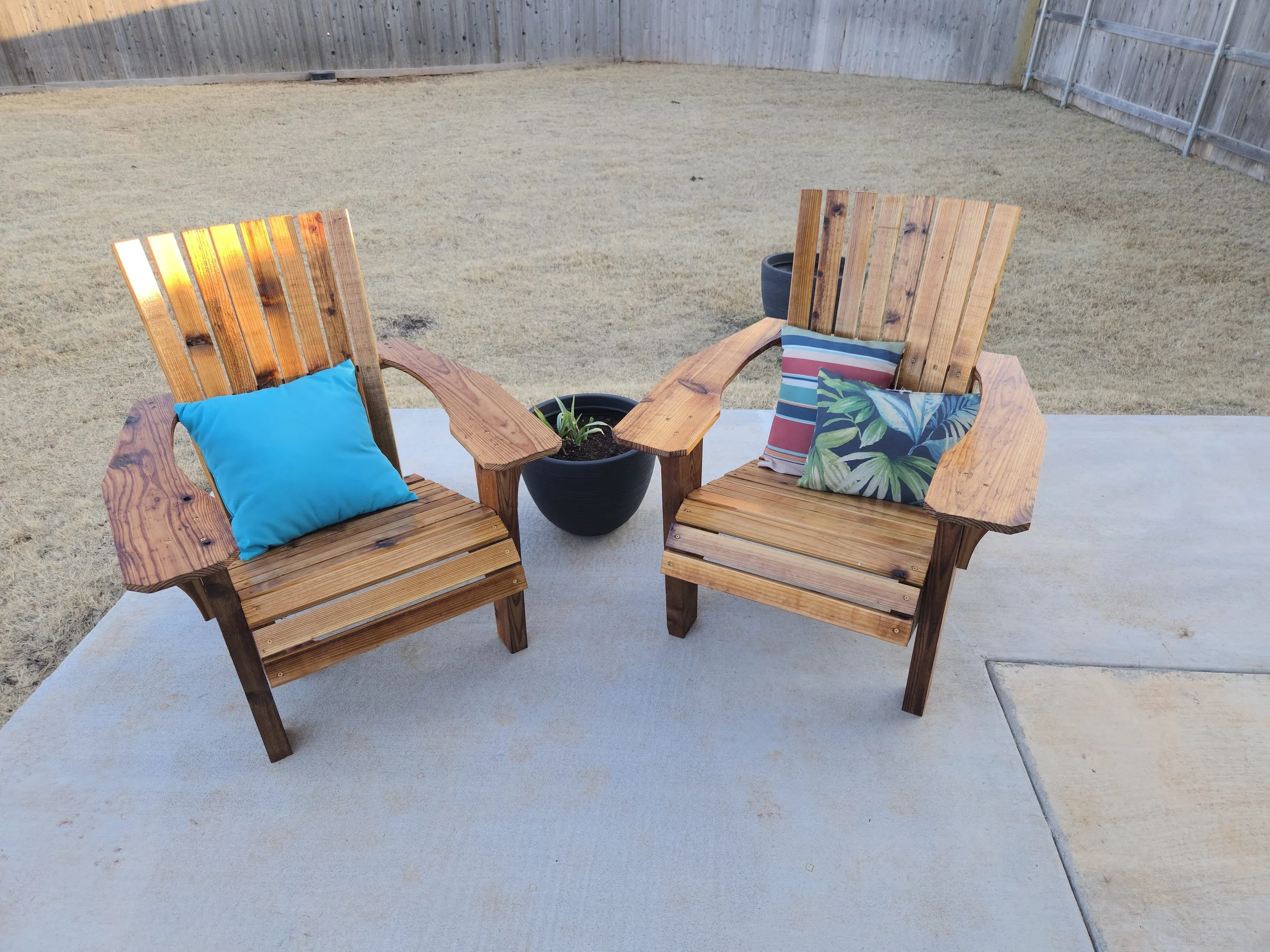 Cedar Adirondack Chairs
