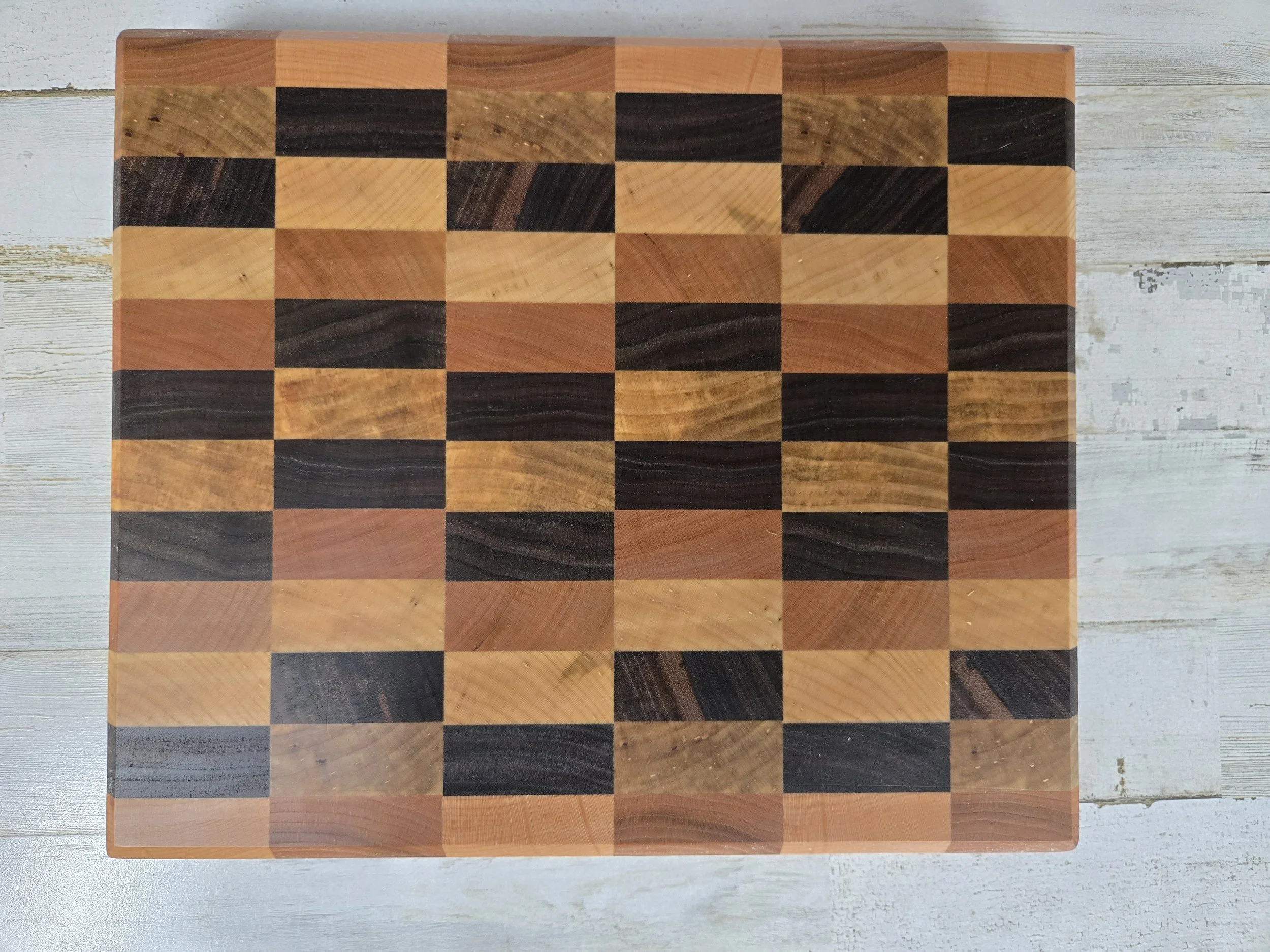 End Grain Mini Board (Maple, Cherry, Walnut, Purpleheart)