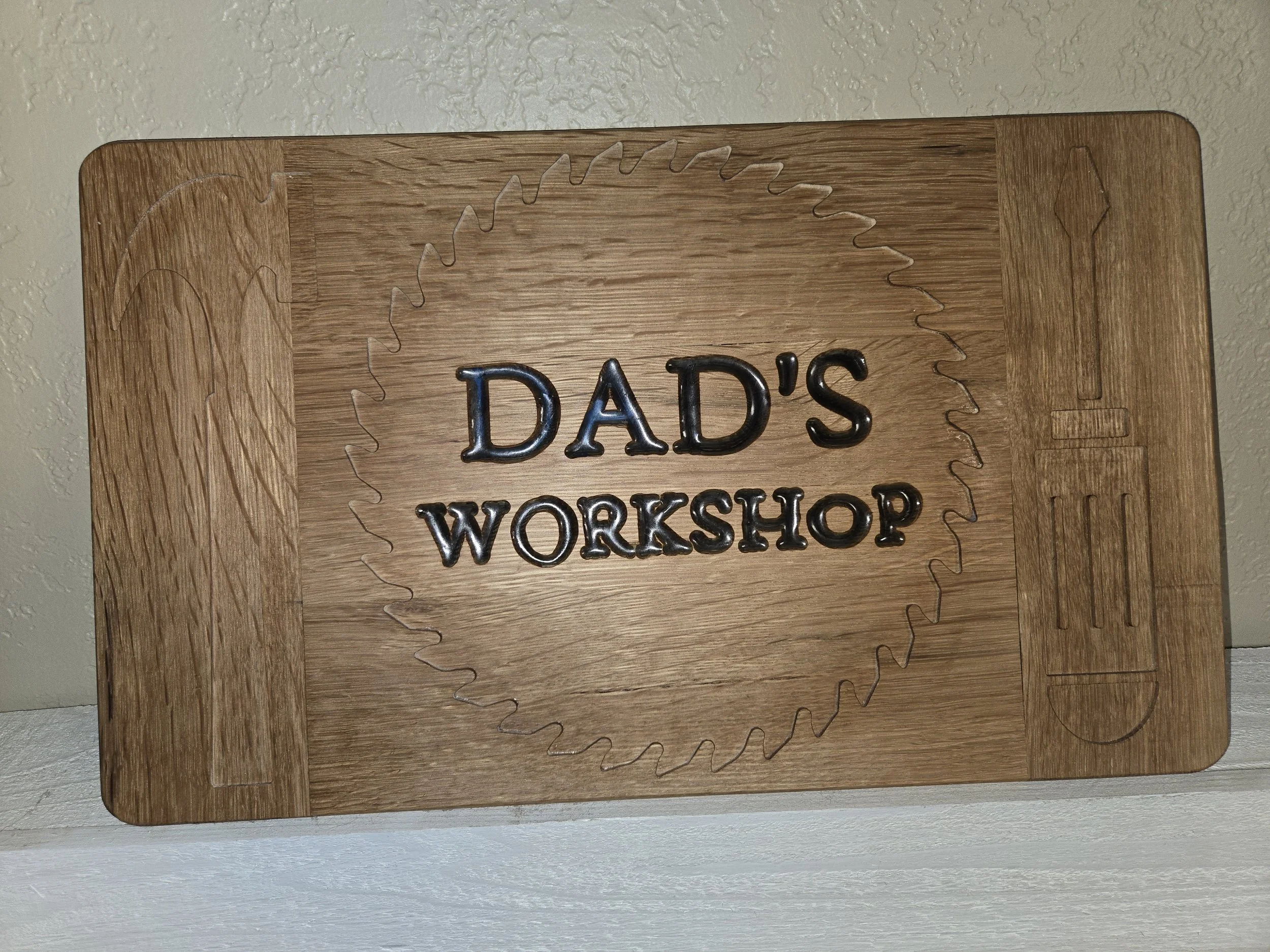 Custom crafted wood project